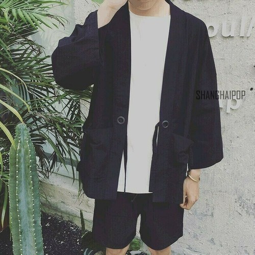 Giacca yukata giapponese uomo - giacca,