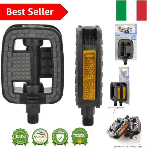 Pedali fischer antiscivolo - antiscivolo, e