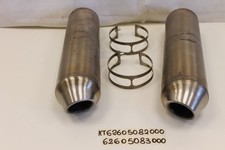 Coppia terminali scarico Marmitte Muffler set KTM 990 Supermoto SM 08 13