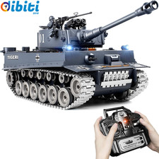 Carro Armato Telecomandato Tiger I, 1/18 Serbatoio Telecomandato Che Spara, 2.4G