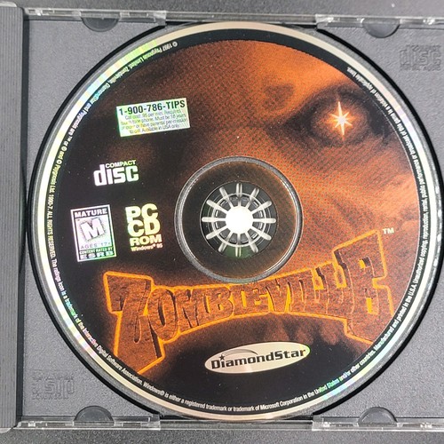Zombieville rom windows - pc, cd-rom