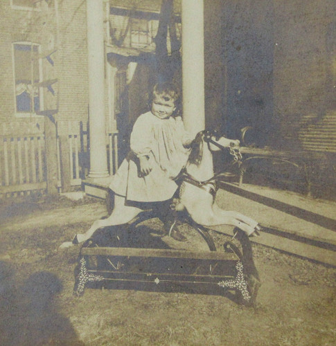 Antico armadio aliante - , cavallo