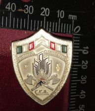 MEDAGLIA SPILLA ONORIFICENZA VIGILI DEL FUOCO CENTRO CAMPANO ANTINCENDIO RARITÁ