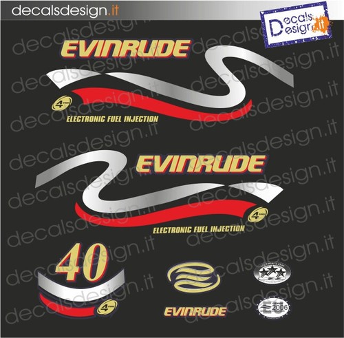 Adesivi motore marino