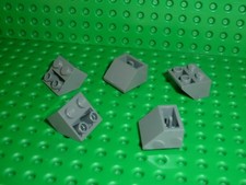 5 LEGO DkStone Slope Brick
