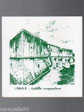 PIASTRELLA CERAMICA MARAZZI L'AQUILA Castello cinquecentesco