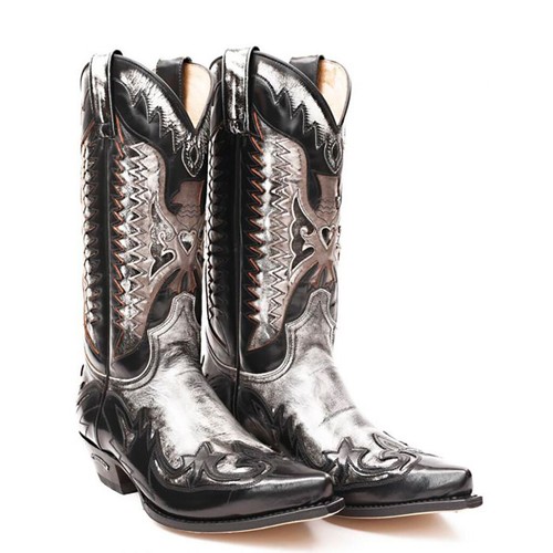 3840 bottes sendra cuir - cuir, cuervo
