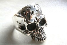 Biker Anello a Teschio Anello