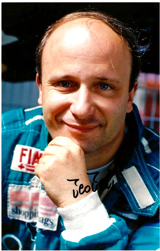 Teo fabi firmato - fabi, benetton
