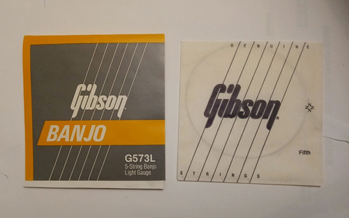 Confezione corde banjo gibson - confezione,