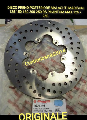Disco freno posteriore - freno,