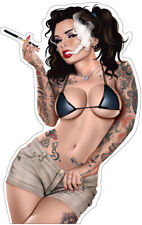 Pin-Up Girl Adesivo Auto