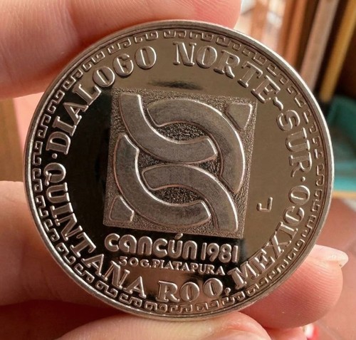 Messico moneta commemorativa - messico,