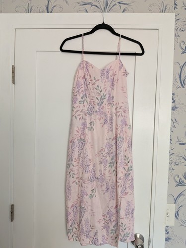 Abito slip floreale rosa - slip,