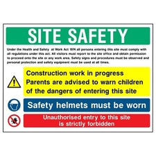 Insegna o Adesivo Sicurezza