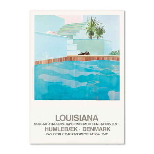 David hockney pool and - pool,