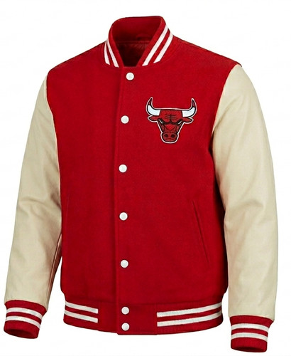 Chicago bulls red body white - red,