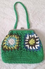 Borsa all'uncinetto chiusura