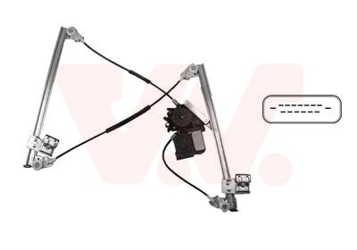 Alzavetro elettrico anteriore