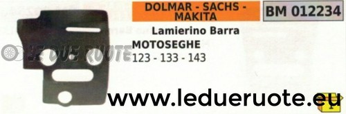 Lamierino barra motosega - 2,