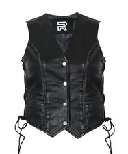 Gilet Moto In Pelle Di Pecora