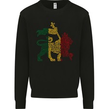 Felpa Rasta Lion Giamaica
