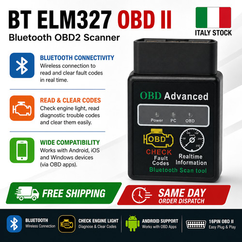Elm327 obd2 scanner obdii - elm327,