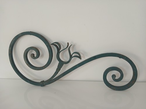 Scultura muro ferro battuto - scultura,