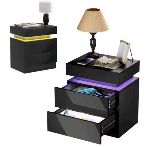 Comodino led colori con usb - colori,