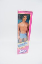 Barbie 1983,  Ken Sun Gold Malibu Fabriqué à Hong Kong NRFB