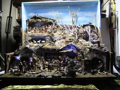 Presepe artigianale cofanetto - artigianale,