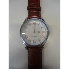 OROLOGIO DA POLSO UOMO WATER RESISTANT CINTURINO VERA PELLE