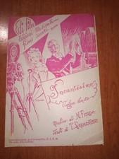 SPARTITO MUSICALE D'EPOCA