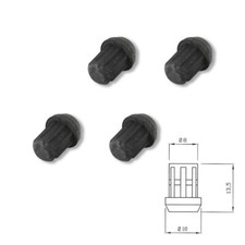 4 GOMMINI ANTIGRAFFIO PER