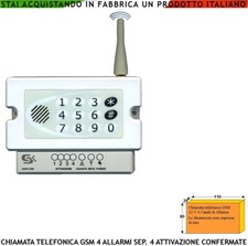Combinatore GSM 4 Canali Furto