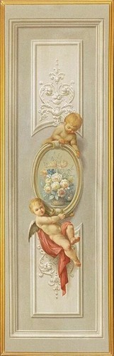 Antico dipinto olio e - olio,