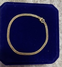Bracciale VERO oro saudita 18