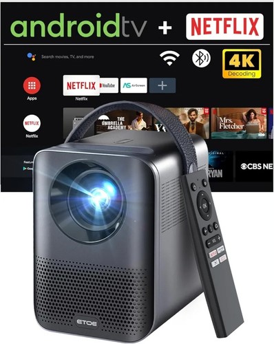 Proiettore android etoe d2 - tv,