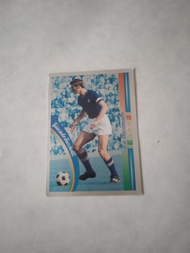 Figurina panini azzurro - figurina,
