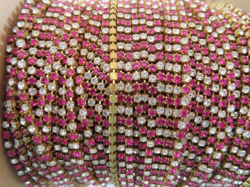 Catena con strass swarovski - con,