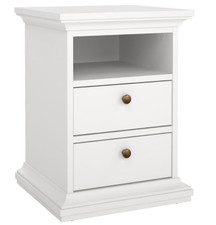 Comodino 2 cassetti/tavolo
