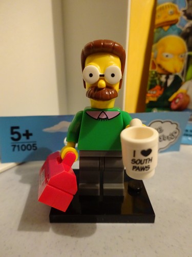 Lego the simpsons série ned - the,