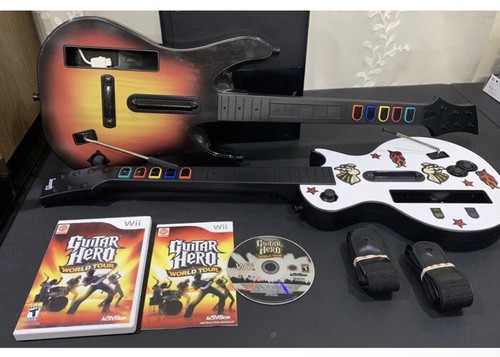 Nintendo wii guitar - wii, hero