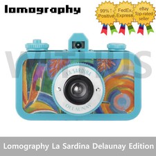 Lomography La Sardina Delaunay Edition fotocamera pellicola analogica 35 mm obiettivo grandangolare