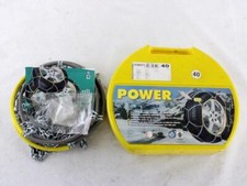 CATENE DA NEVE GEPRUFT POWER X RICAMBIO USATO R13 R14 R15