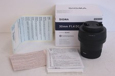 Sigma 30 mm F1.4 DC DN per