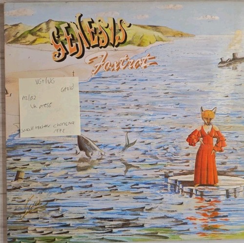 Genesis foxtrot vinyl - genesis, record