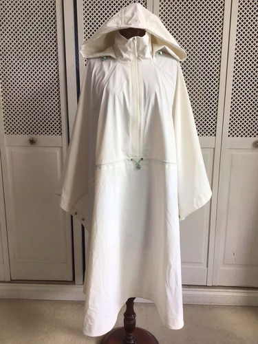 Poncho pioggia zara crema - poncho,