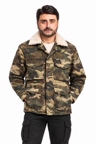 Parka militare uomo - militare,