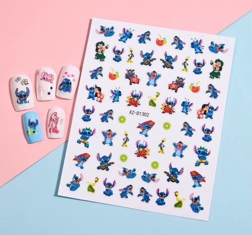 Adesivi nail art personaggi - adesivi,